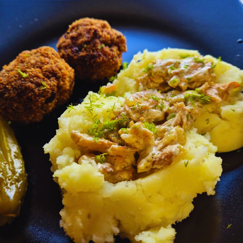 Kremowy sos z boczniaków różowych