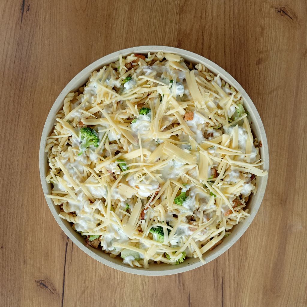 zapiekanka z boczniakami